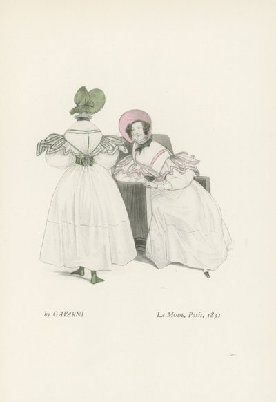 La Mode, París, 1831 de French School