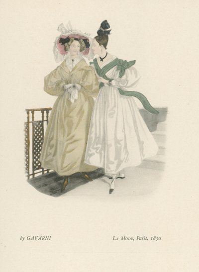 La Mode, París, abril 1830 de French School