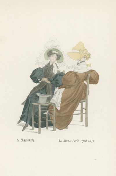 La Mode, París, abril 1831 de French School