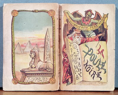 La Poule Noire, obra de adivinación y magia, utilizada especialmente en el campo entre 1820 y 1880 de French School