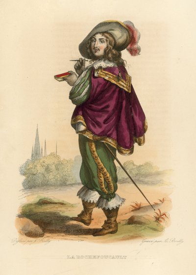 La Rochefoucault de French School