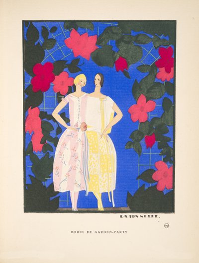 La Tonnelle, de una colección de planchas de moda de French School