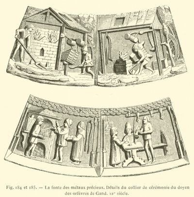 La fundición de metales preciosos de French School