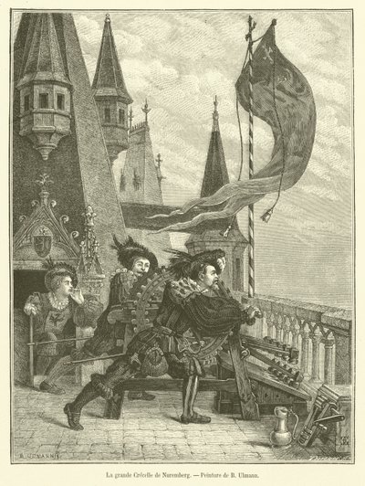 La gran matraca de Núremberg de French School