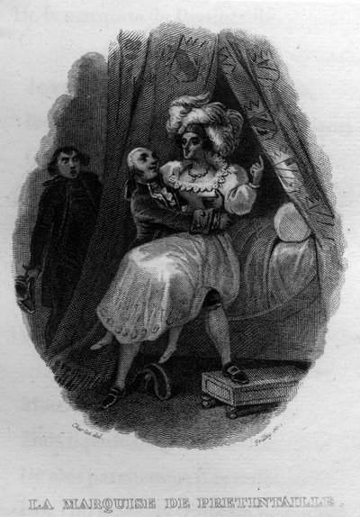 La marquise de pretintaille Chanson de Beranger en 