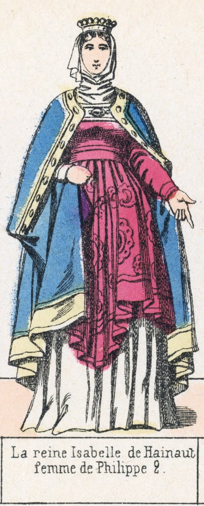 La reina Isabel de Henao, esposa de Felipe II de French School