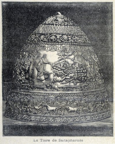 La tiara de Saitapharnès - en “Le Peute Parisien” de French School