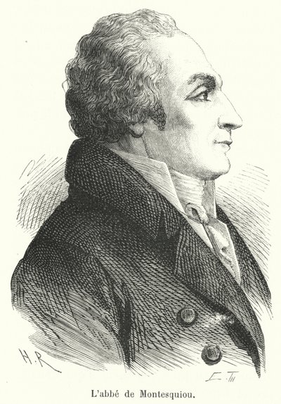 El abate de Montesquiou de French School