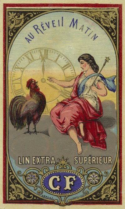 Etiqueta para hilo Au Reveil Matin de French School