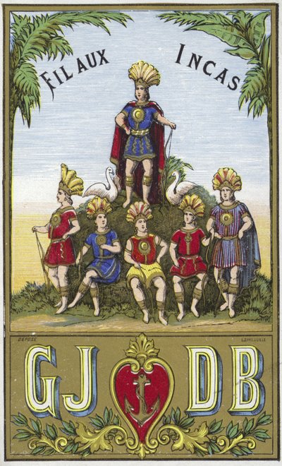 Etiqueta para hilo Incas de French School