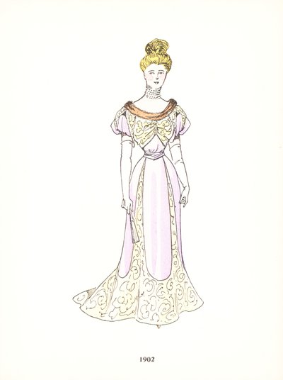 Moda femenina, 1902 de French School