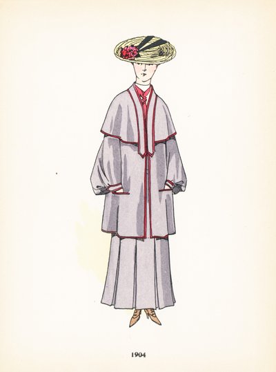 Moda femenina, 1904 de French School