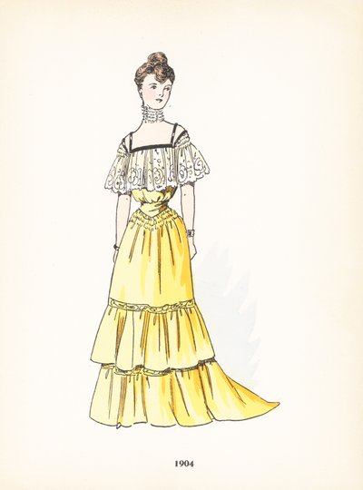 Moda femenina, 1904 de French School