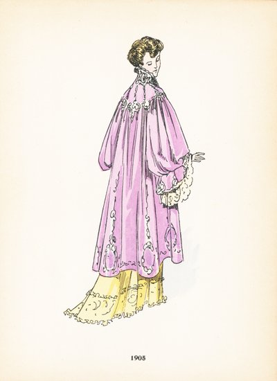 Moda femenina, 1905 de French School