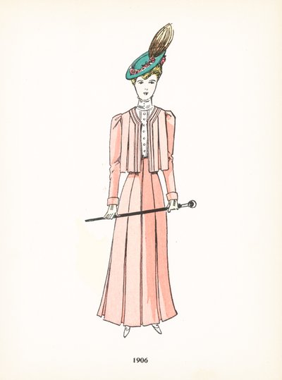 Moda femenina, 1906 de French School