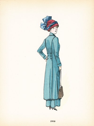 Moda femenina, 1910 de French School