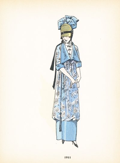 Moda femenina, 1911 de French School