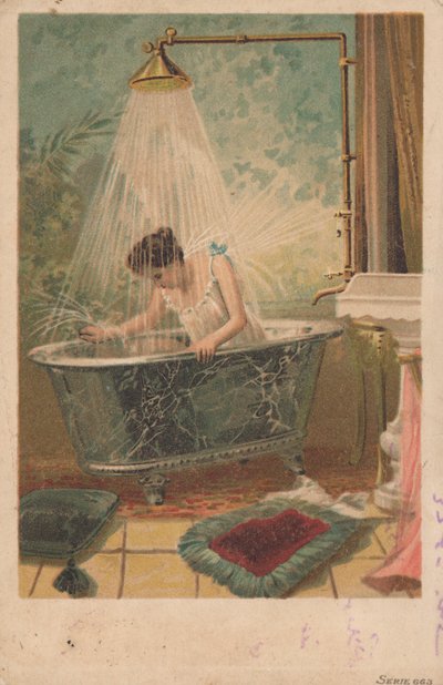 Dama en el baño de French School