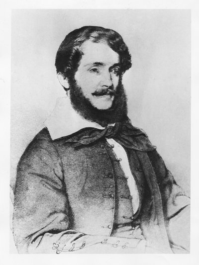 Lajos Kossuth (litografía) de French School