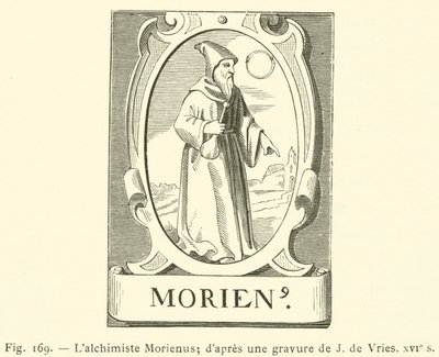El alquimista Morienus de French School