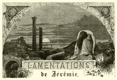 Lamentaciones de Jeremías de French School