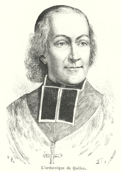 El arzobispo de Quelen de French School
