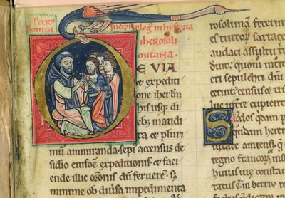 Lat 5128 f.1 Pedro el Ermitaño Reparte Cruces, de 