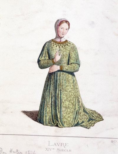 Laure (Laura de Noves de French School