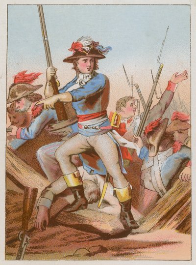 Lazare Carnot en las Guerras Revolucionarias de French School