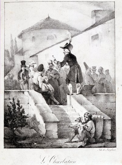 El Charlatán (vendedor de productos milagrosos) de French School