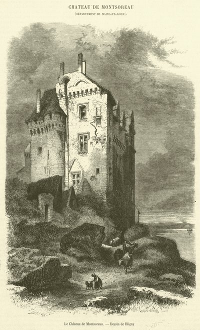 Le Chateau de Montsoreau de French School