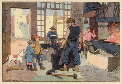 Le Forgeron, el herrero de French School
