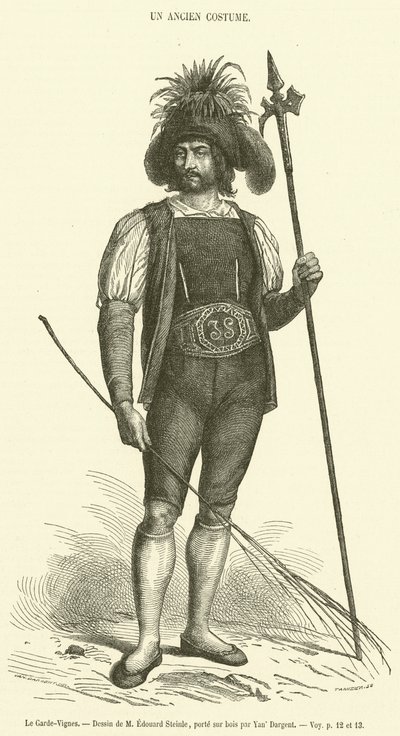 El guardián de viñedos de French School