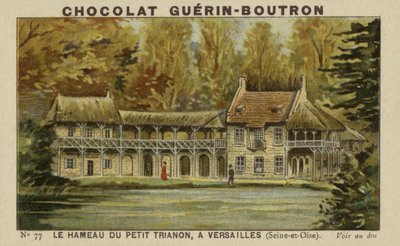 El Hameau del Petit Trianon, en Versalles, Sena y Oise de French School