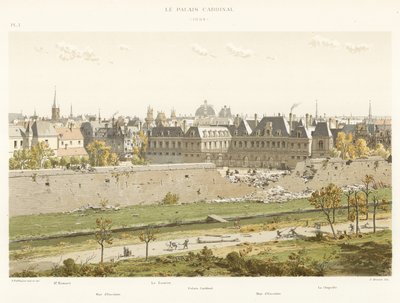 Le Palais Cardinal, 1634 de French School