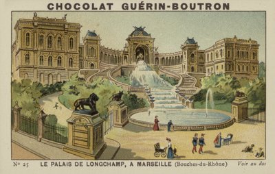 El Palacio de Longchamp, en Marsella, Bocas del Ródano de French School