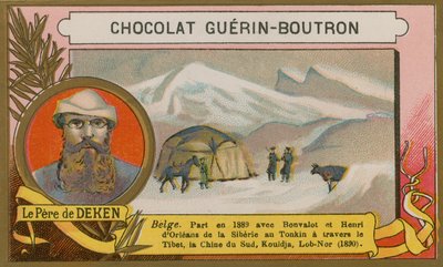 Le Pere Deken, explorador belga del siglo XIX de French School