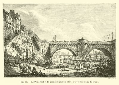 Le Pont-Neuf y el muelle de l