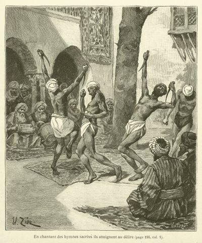El Tekie (grabado) de French School
