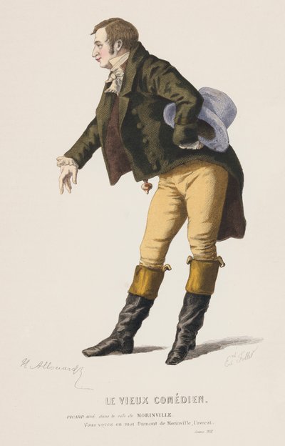 Le Vieux Comedien, Escena XIII de French School
