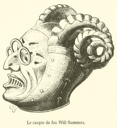 El casco del bufón Will Summers de French School