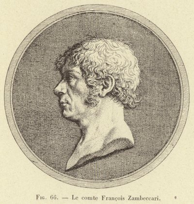 El conde Francois Zambeccari de French School