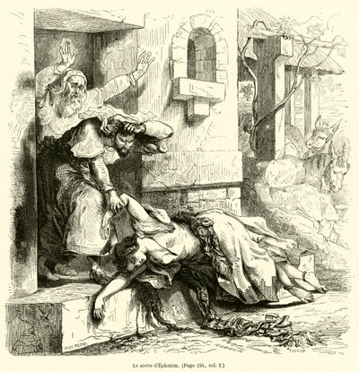 El levita de Efraín de French School