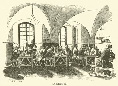 El refectorio (grabado) de French School
