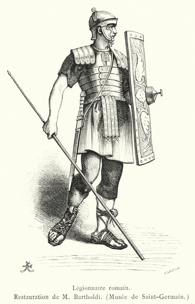 Legionario romano de French School