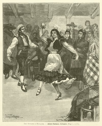Los gitanos de España de French School