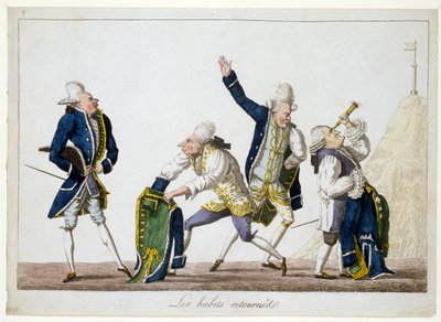 Los Hábitos Retornados, c.1815 de French School