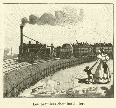Los primeros ferrocarriles de French School