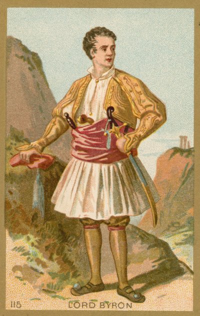 Lord Byron, poeta inglés de French School