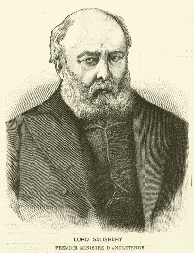 Lord Salisbury, Primer Ministro británico de French School